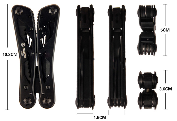Ganzo G202B 24 Tools in One Hot Sale Multi Tool Pliers with Screwdriver Kit