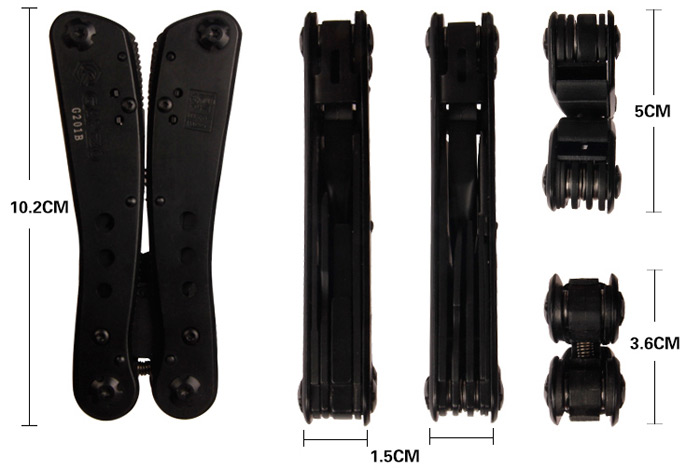 High Quality Ganzo G201B Multi Tool Pliers Convenient with Screwdriver Kit