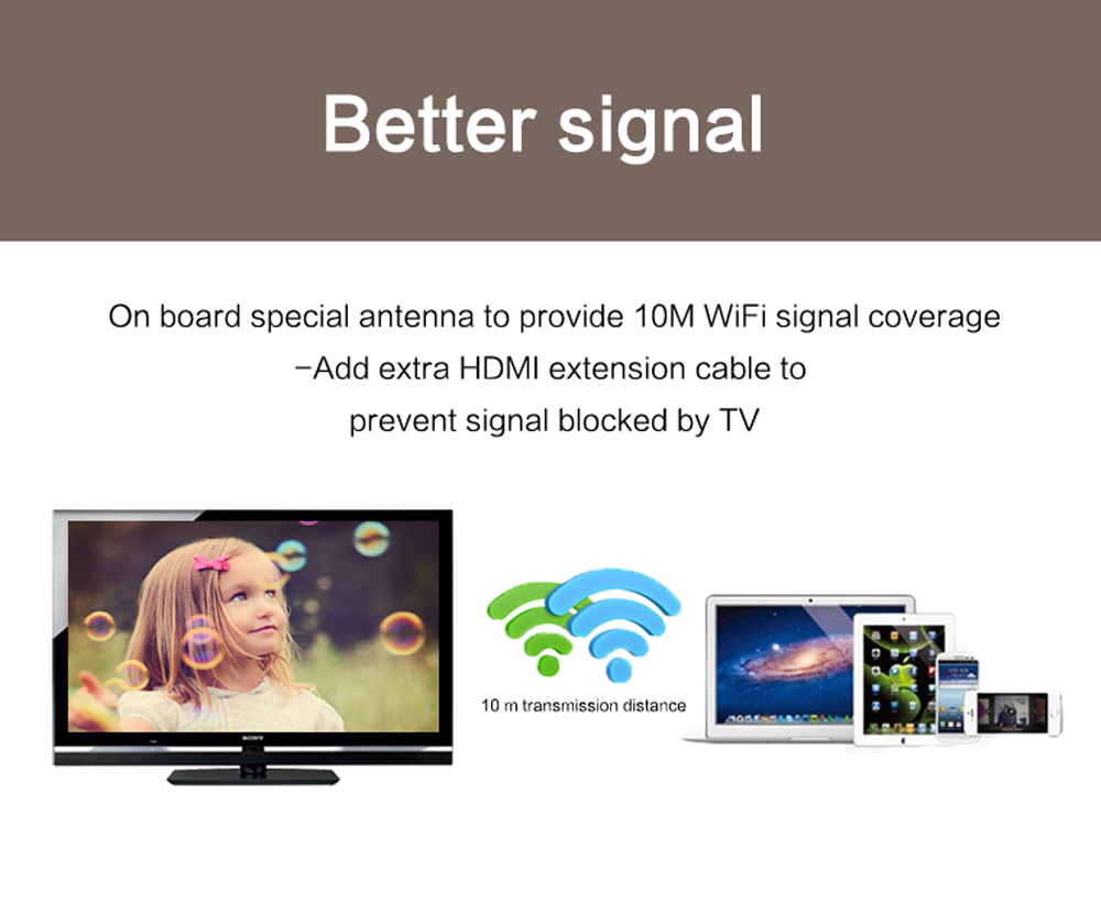 MiraScreen TV Dongle 5G DLNA Airplay Miracast Air Mirroring WiFi Display Receiver