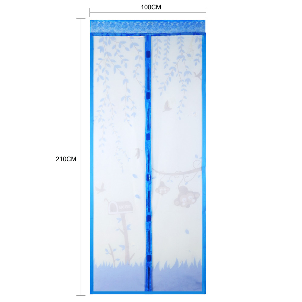 100 x 210CM Summer Style Mesh Anti Mosquito Kitchen Window Curtain