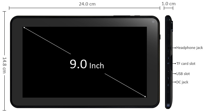 9 inch Android 4.4 Tablet PC Quad Core A33 1.3GHz WVGA Screen 8GB ROM Bluetooth WiFi Functions 9 inch Android 4.4 Tablet PC Quad Core A33 1.3GHz WVGA Screen 8GB ROM Bluetooth WiFi Functions