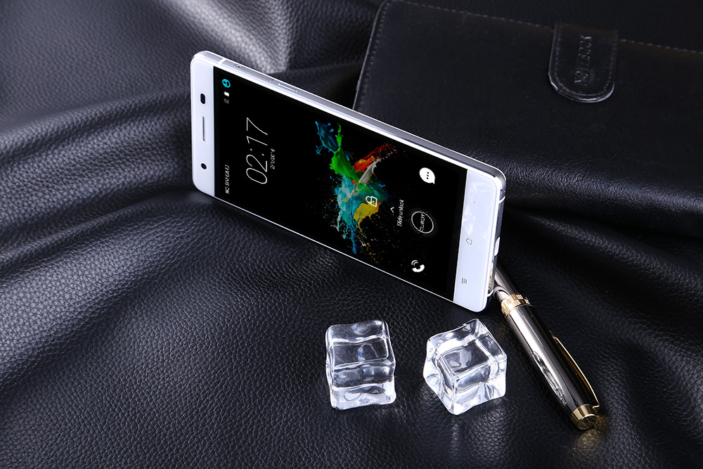 Cubot S500 Android 5.1 4G LTE Smartphone 5.0 inch HD Screen MTK6735 64bit Quad Core 1.3GHz Fingerprint ID 2GB RAM 16GB ROM GPS Cameras