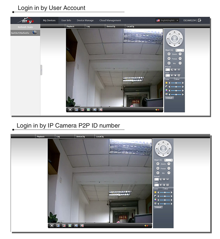 ESCAM QE07 IP Camera 720P P2P Cloud Motion Detection Email Alarm Waterproof