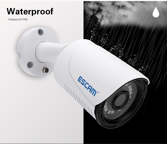 ESCAM QE07 IP Camera 720P P2P Cloud Motion Detection Email Alarm Waterproof
