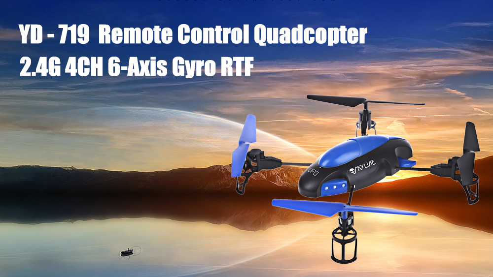 ATTOP YD - 719 2.4G 4CH 6-Axis Gyro RTF Remote Control Quadcopter Toy ATTOP YD - 719 2.4G 4CH 6-Axis Gyro RTF Remote Control Quadcopter Toy