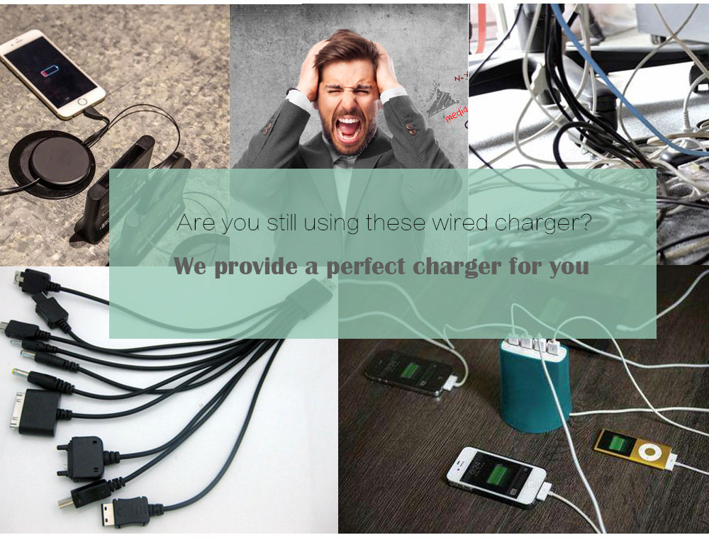 Qi Enabled Devices Transparent Border Wireless Charger Pad Qi Enabled Devices Transparent Border Wireless Charger Pad