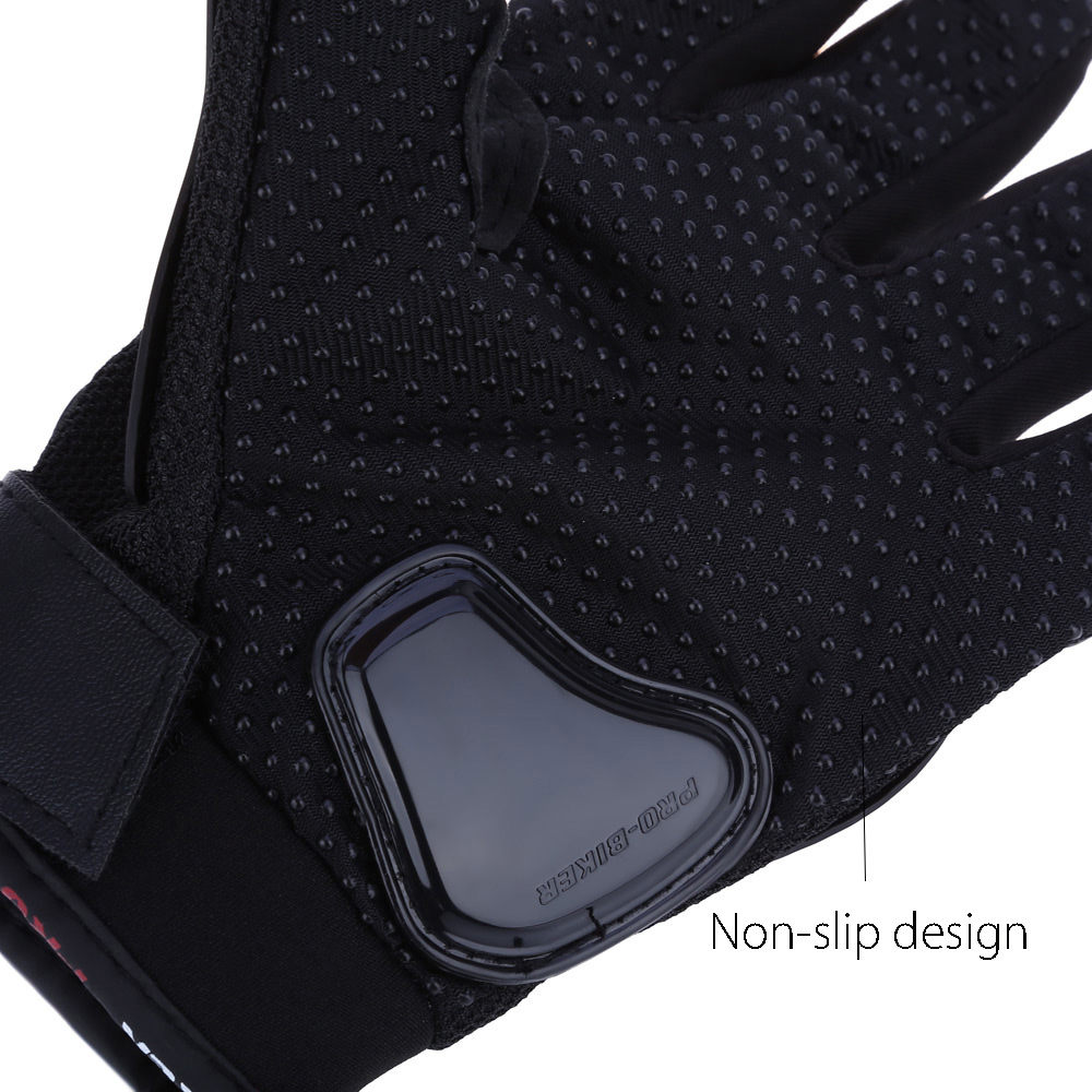 Paired Full Finger Motorcycle Gloves Motorbike Outdoor Sports Racing Protective Gears