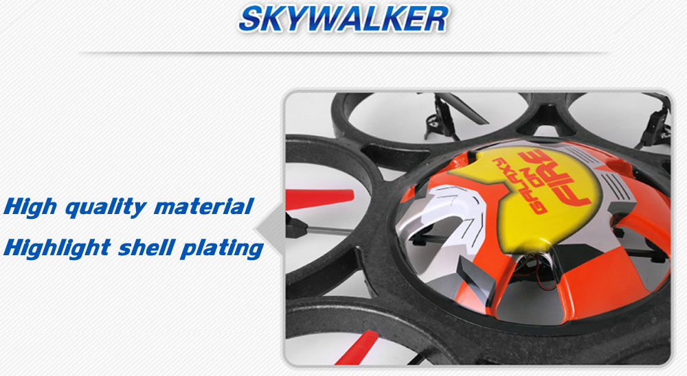 WLtoys V323 2.4G 4CH 6-Axis Gyro 2MP Camera RTF Remote Control Flying Saucer Drone Toy