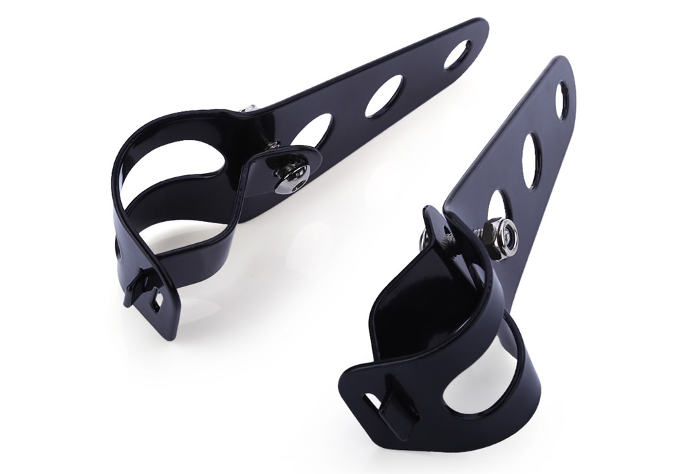 Paired Universal 31 - 37MM Motorcycle Headlight Mount Bracket Motorbike Fork Ears