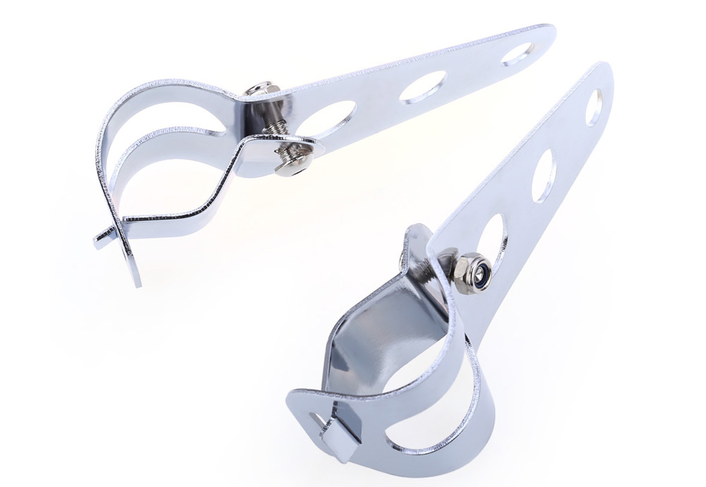 Paired Universal 31 - 37MM Motorcycle Headlight Mount Bracket Motorbike Fork Ears