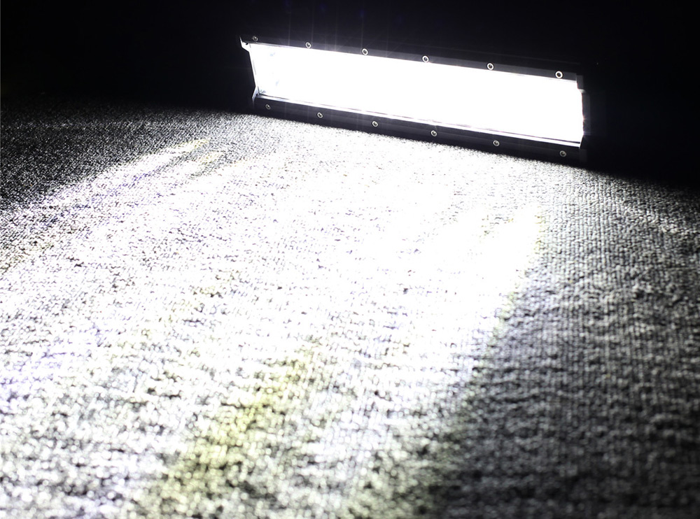 12 inch 120W 10 - 30V LED Auto Combo Work Light 6000K 12000LM Offroad 4WD ATV Driving Lamp