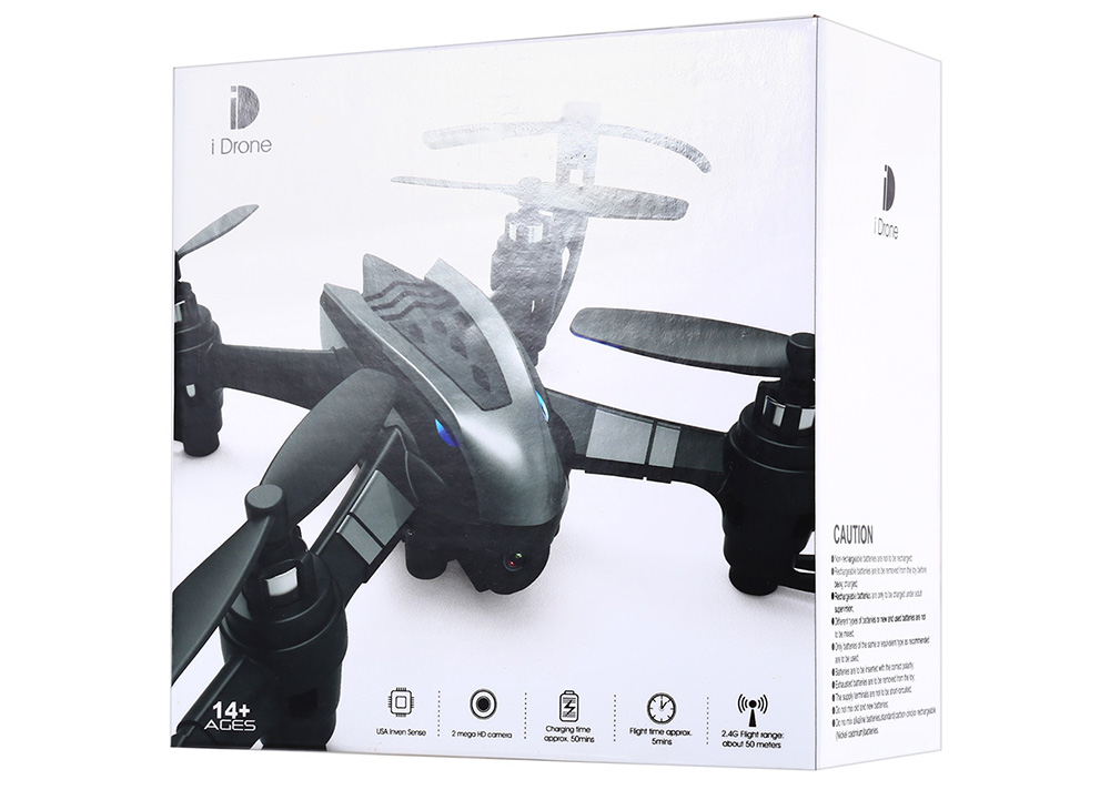 i Drone i4s 2MP Camera 2.4GHz 4 Channel 6 Axis Gyro Quadcopter 3D Rollover RTF Version