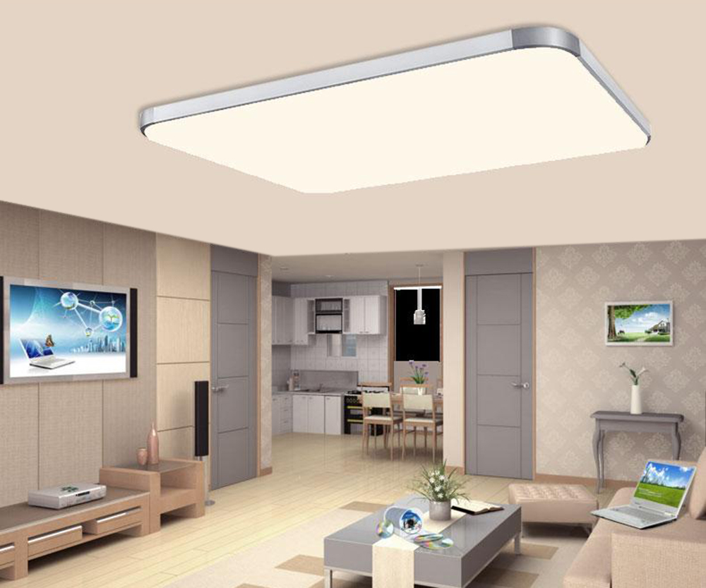 Ultra-thin 24W Acrylic LED Ceiling Light Living Room Restaurant Reading Lamp Ultra-thin 24W Acrylic LED Ceiling Light Living Room Restaurant Reading Lamp