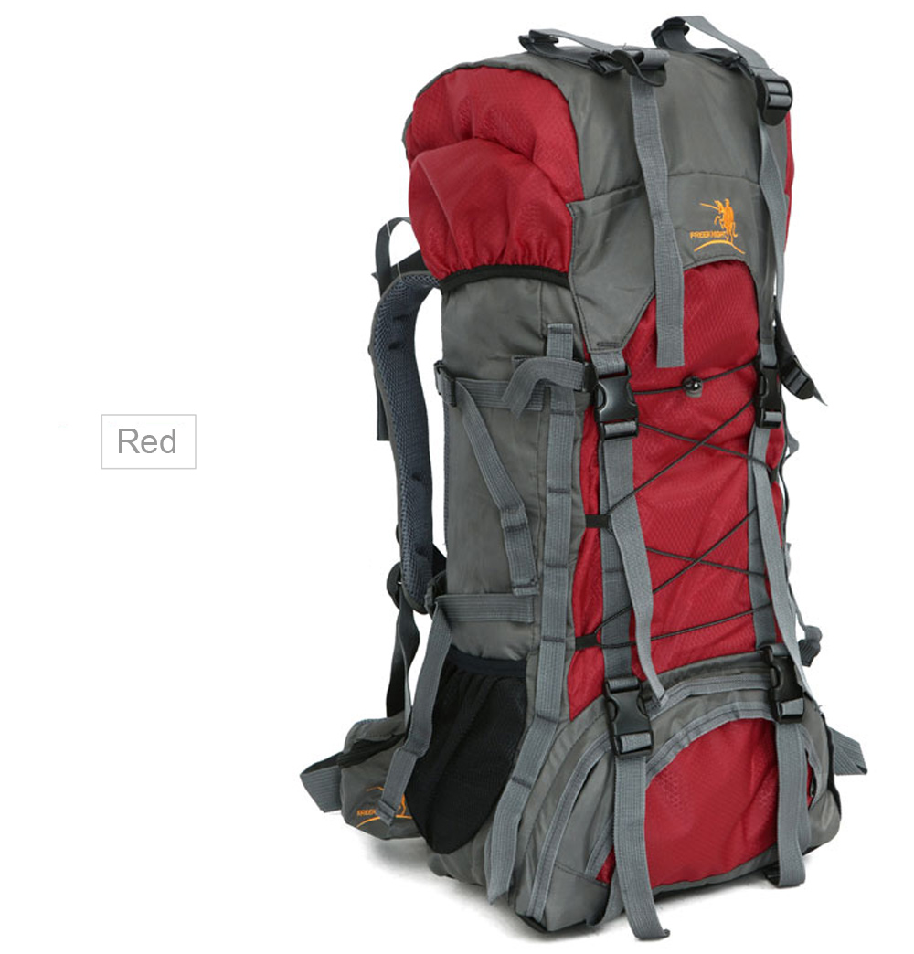 Free Knight FK008 60L Nylon Water Resistant Backpack Rucksack for Mountaineering Camping Hiking Traveling Free Knight FK008 60L Nylon Water Resistant Backpack Rucksack for Mountaineering Camping Hiking Traveling