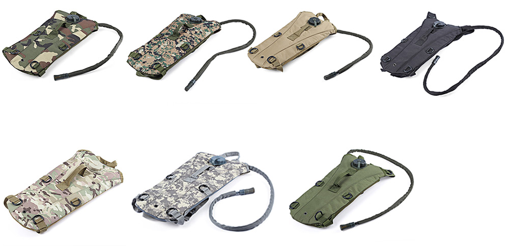 Portable 3L Water Bag Canteen Bottle Backpack Outdoor Tool