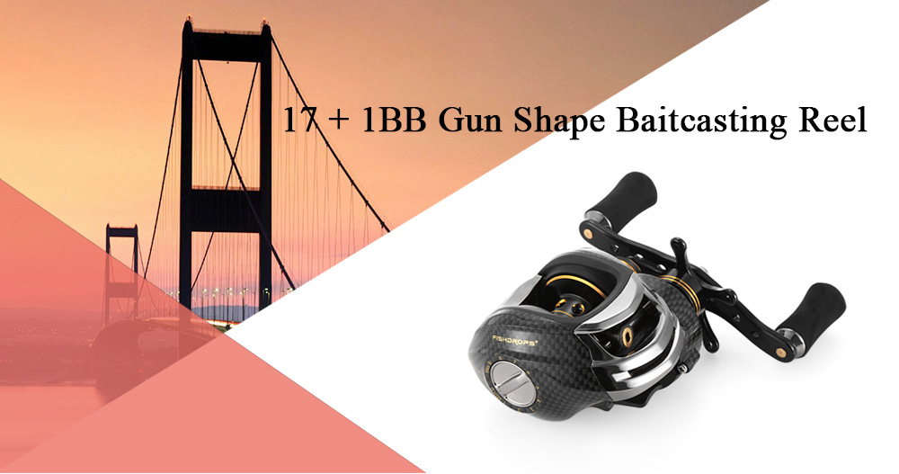 FISHDROPS LB200 7.0:1 Baitcasting Reel 18 Ball Bearing Carp Fishing Left Right Hand Bait FISHDROPS LB200 7.0:1 Baitcasting Reel 18 Ball Bearing Carp Fishing Left Right Hand Bait