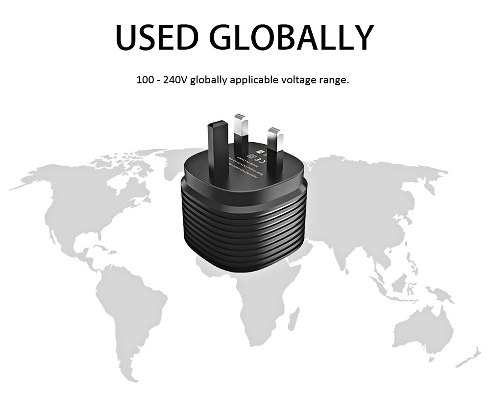 VINSIC VSCW207 Wall Charger Dual USB Output Charging Adapter VINSIC VSCW207 Wall Charger Dual USB Output Charging Adapter