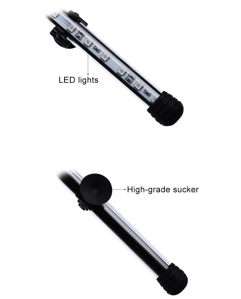 58CM RGB LED Aquarium Light Fish Tank Coral Lamp Waterproof with IR Remote 58CM RGB LED Aquarium Light Fish Tank Coral Lamp Waterproof with IR Remote