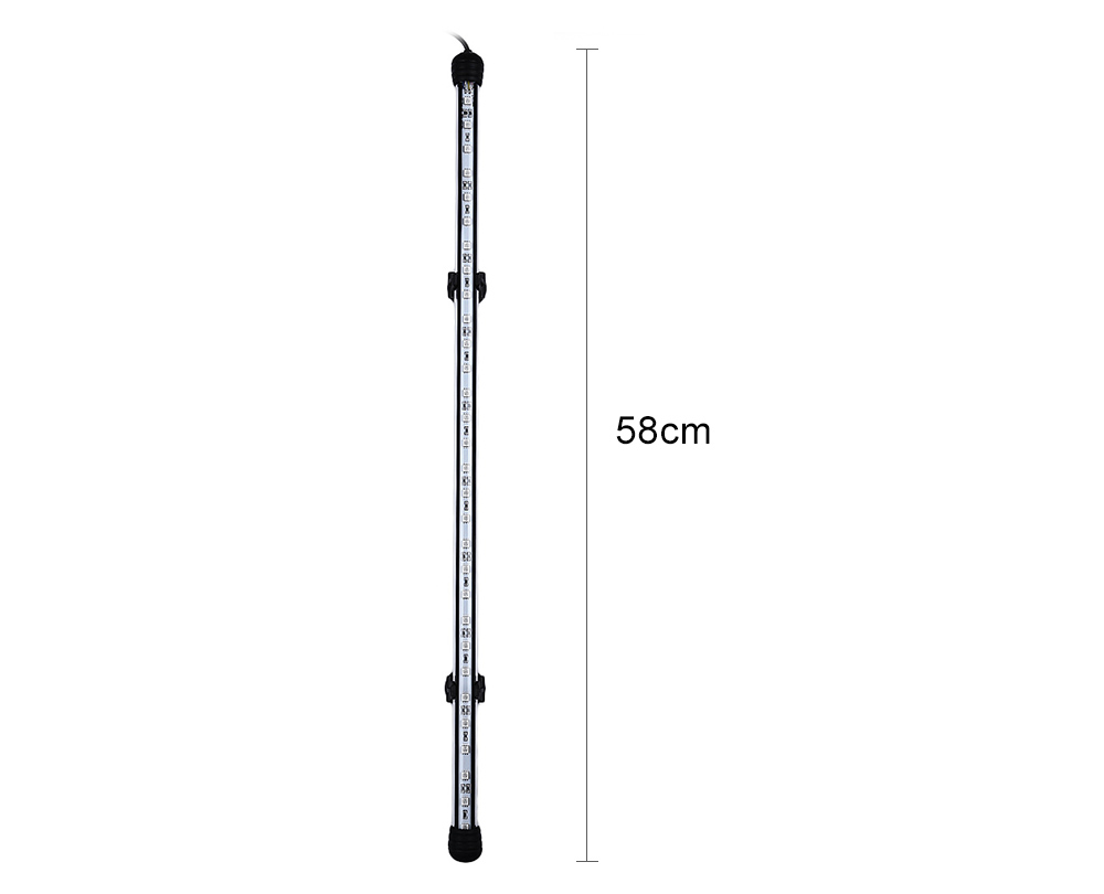58CM RGB LED Aquarium Light Fish Tank Coral Lamp Waterproof with IR Remote 58CM RGB LED Aquarium Light Fish Tank Coral Lamp Waterproof with IR Remote