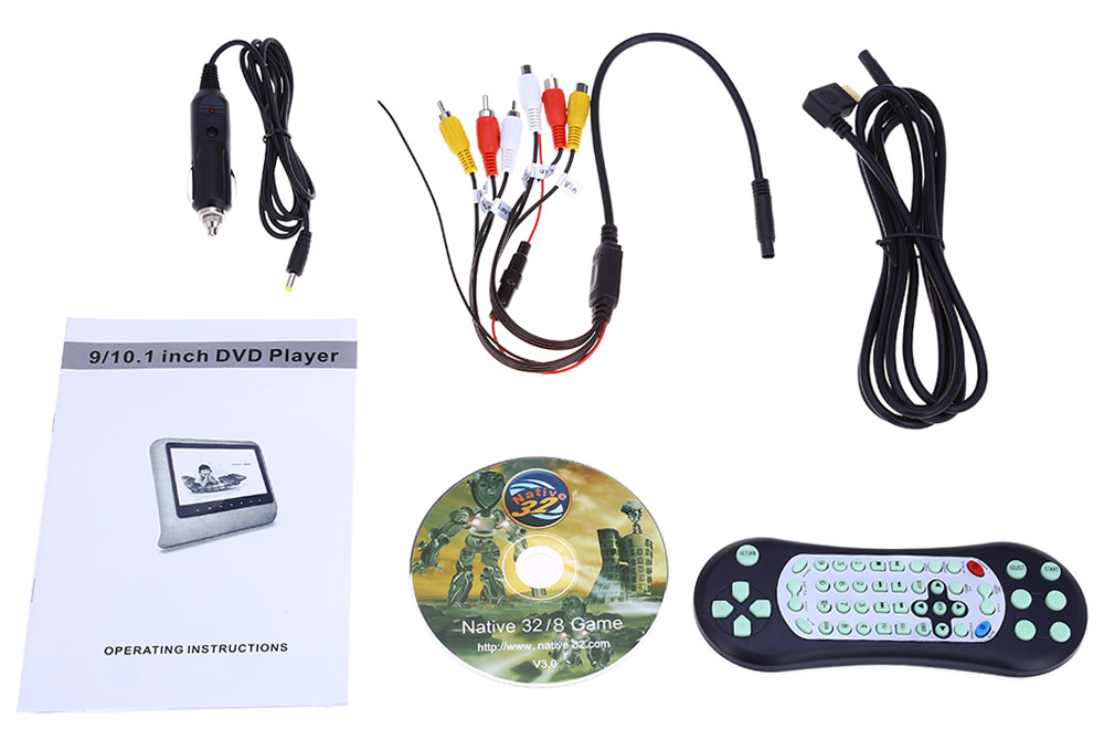 XD9901 9 Inch Car Headrest DVD Player 800 x 480 LCD Backseat Monitor XD9901 9 Inch Car Headrest DVD Player 800 x 480 LCD Backseat Monitor