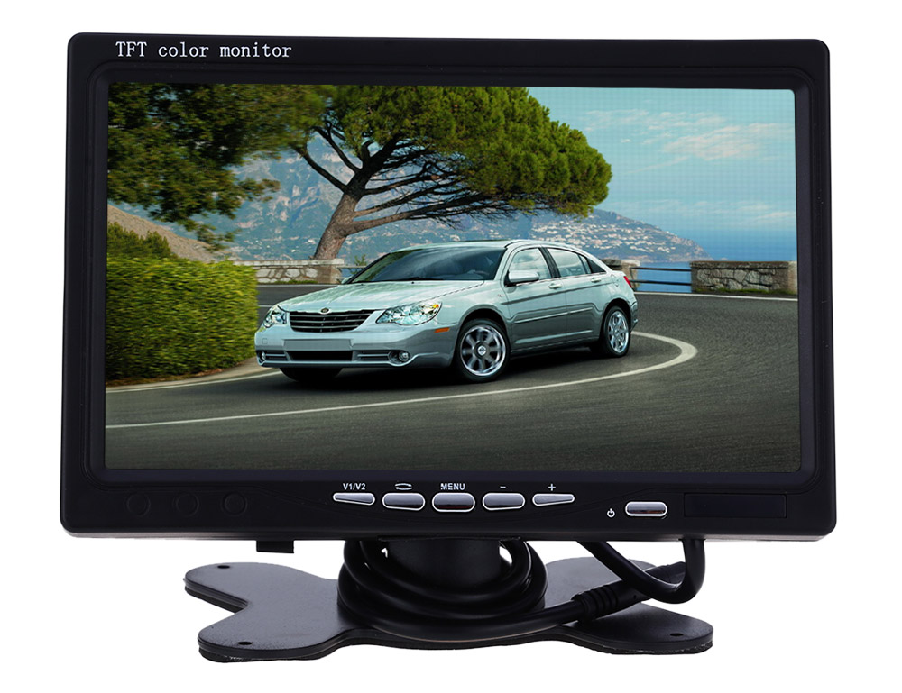 XM722T 7 Inch Car Headrest Displayer 234 x 480 TFT LCD Screen Monitor