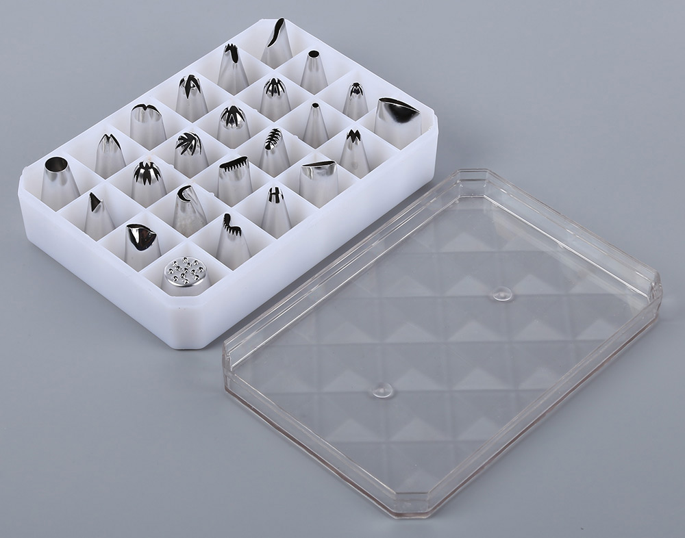 24pcs Icing Piping Nozzles Pastry Tips Cake Decorating Tools 24pcs Icing Piping Nozzles Pastry Tips Cake Decorating Tools
