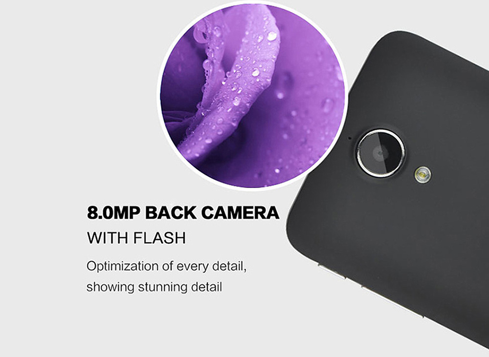 5.0 inch Ken Xin Da A6 Android 4.4 3G Smartphone MTK6582 Quad Core 1.3GHz 1GB RAM 8GB ROM Dual Cameras GPS WiFi