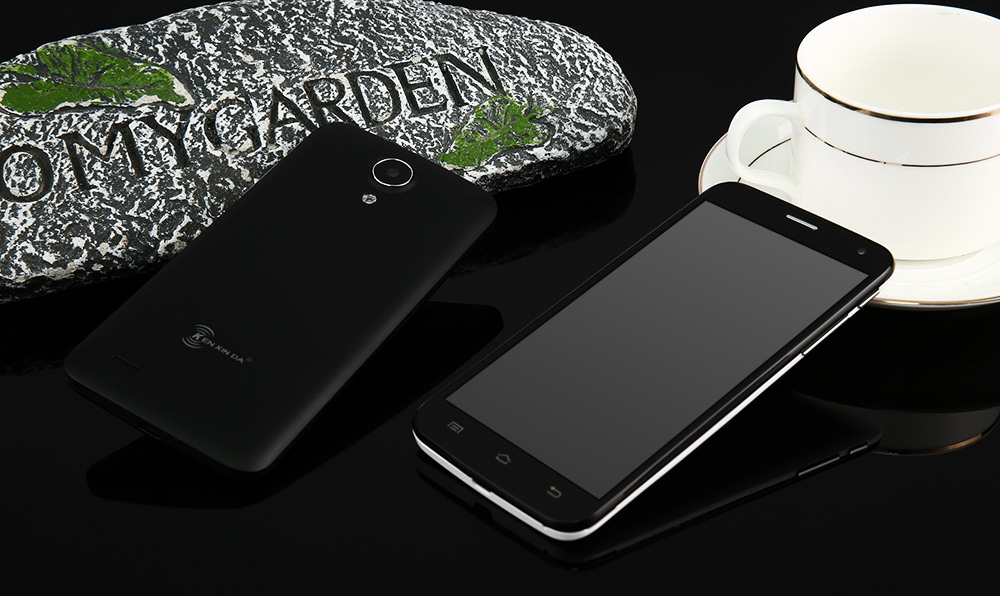 5.0 inch Ken Xin Da A6 Android 4.4 3G Smartphone MTK6582 Quad Core 1.3GHz 1GB RAM 8GB ROM Dual Cameras GPS WiFi