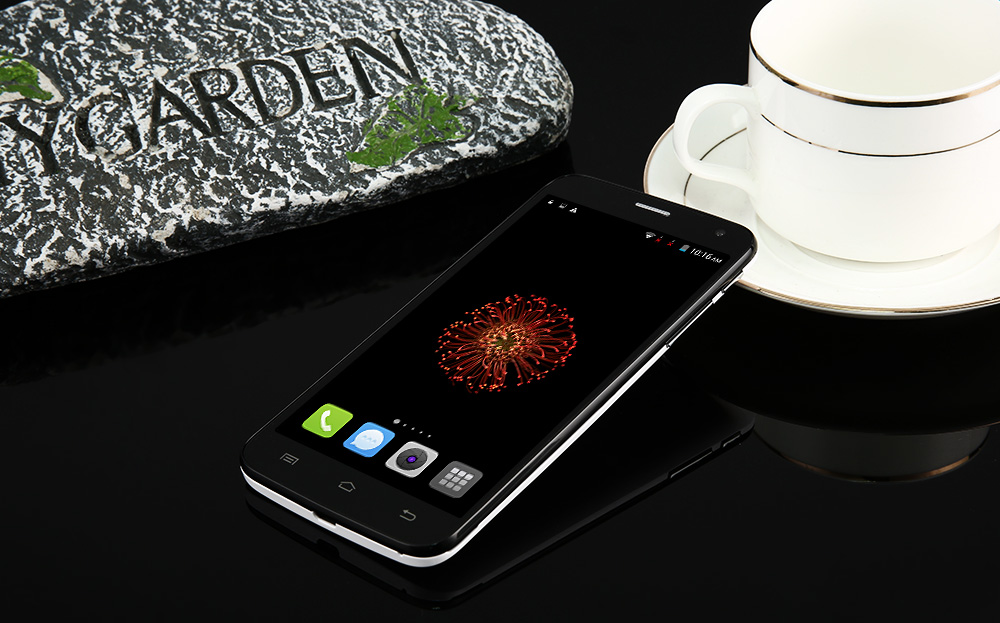 5.0 inch Ken Xin Da A6 Android 4.4 3G Smartphone MTK6582 Quad Core 1.3GHz 1GB RAM 8GB ROM Dual Cameras GPS WiFi