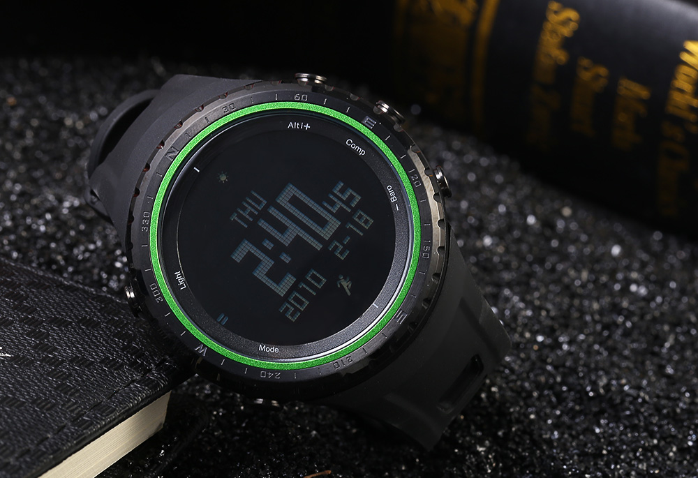 SUNROAD FR801B Professional Hiking Digital Sports Watch Altimeter Barometer Pedometer Compass Wristwatch SUNROAD FR801B Professional Hiking Digital Sports Watch Altimeter Barometer Pedometer Compass Wristwatch