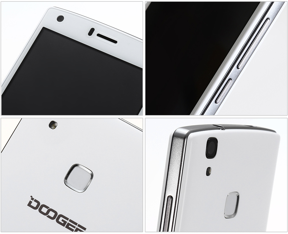 DOOGEE X5 MAX Pro 5.0 inch 4G Smartphone Android 6.0 MTK6737 Quad Core 1.3GHz 2GB RAM 16GB ROM Fingerprint Sensor Sensor Cameras Bluetooth 4.0 4000mAh Battery