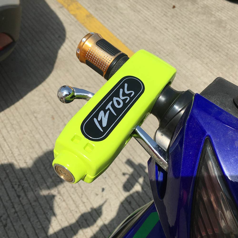 IZTOSS Motorcycle Scooter Handlebar Throttle Grip-lock Security Lock