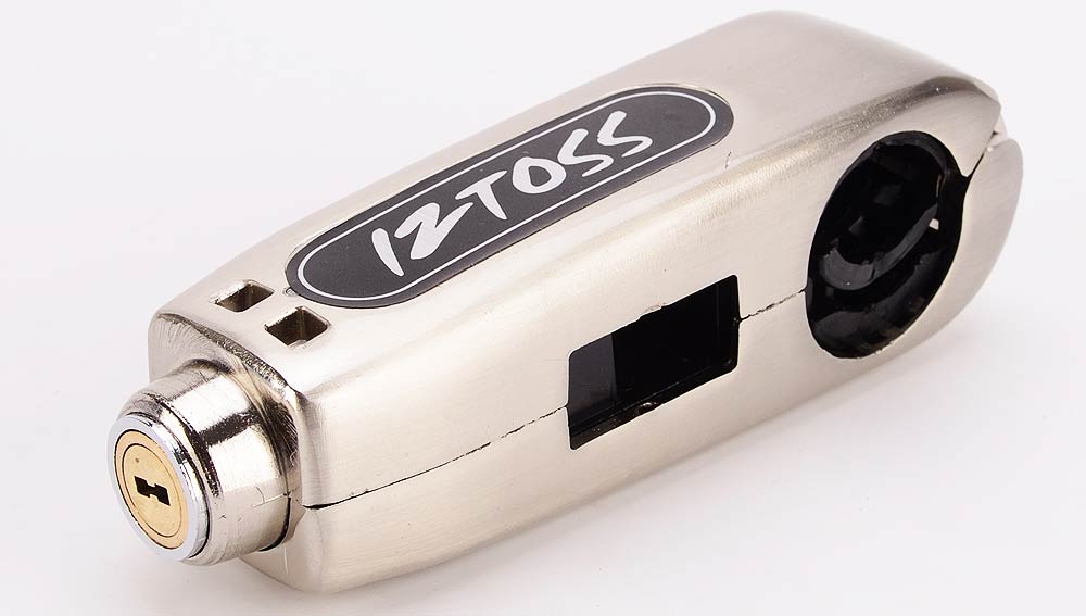 IZTOSS Motorcycle Scooter Handlebar Throttle Grip-lock Security Lock