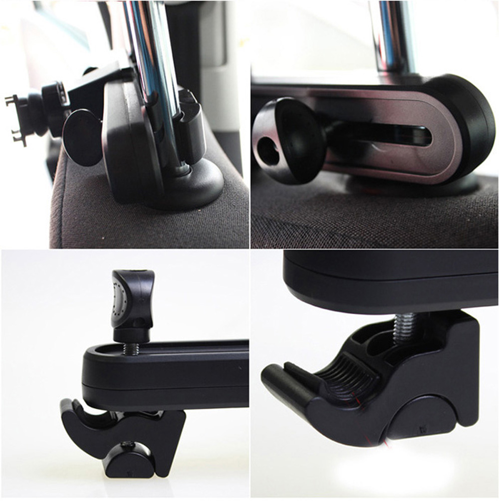SHUNWEI Car Seat SD-1151K Back Headrest 360 Degree Rotation Diagonal Holder for iPad
