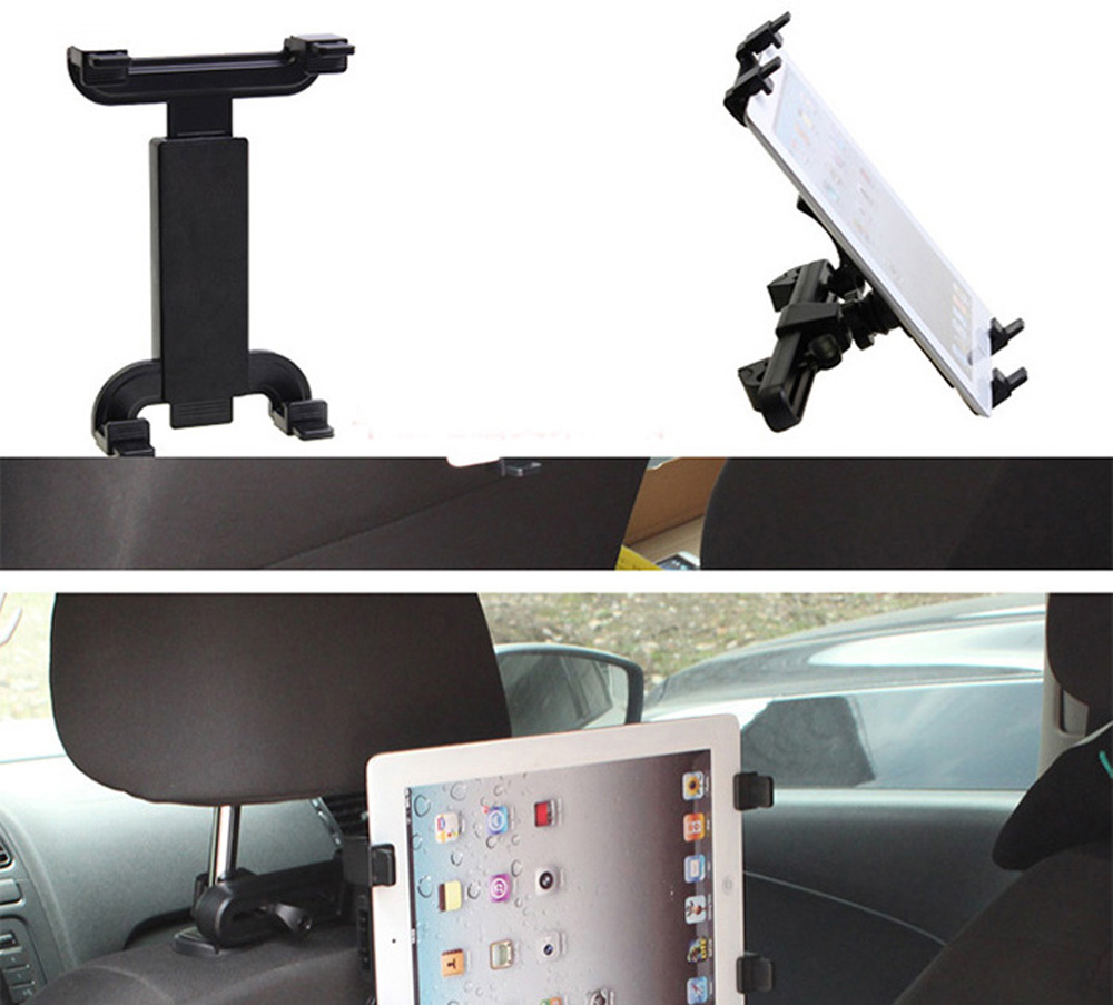 SHUNWEI Car Seat SD-1151K Back Headrest 360 Degree Rotation Diagonal Holder for iPad
