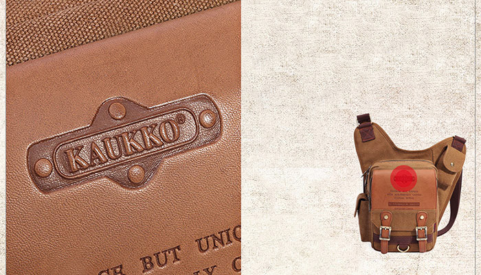 KAUKKO SG255 4L Men Microfiber Leather Business Style Sling Bag KAUKKO SG255 4L Men Microfiber Leather Business Style Sling Bag
