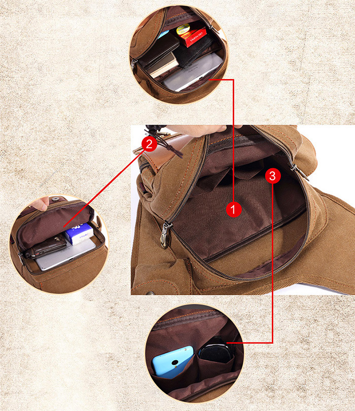 KAUKKO SG255 4L Men Microfiber Leather Business Style Sling Bag KAUKKO SG255 4L Men Microfiber Leather Business Style Sling Bag
