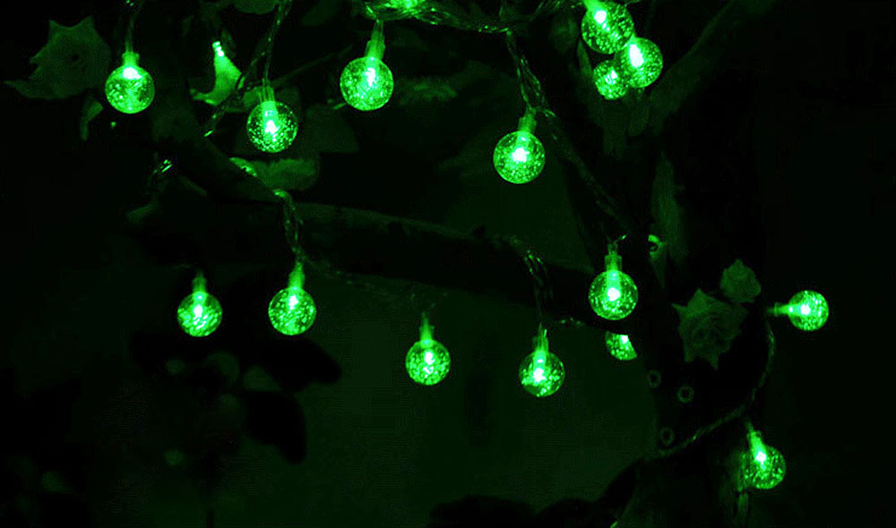 10M 100 LEDs Pebble Ball String Light Christmas Party Fairy Lamp 10M 100 LEDs Pebble Ball String Light Christmas Party Fairy Lamp