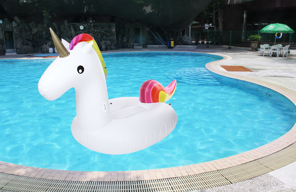 Swimming Water Lounge Pool Giant Rideable Unicorn Inflatable Float Toy Swimming Water Lounge Pool Giant Rideable Unicorn Inflatable Float Toy