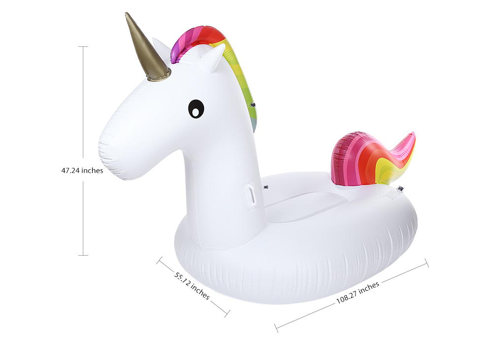 Swimming Water Lounge Pool Giant Rideable Unicorn Inflatable Float Toy Swimming Water Lounge Pool Giant Rideable Unicorn Inflatable Float Toy