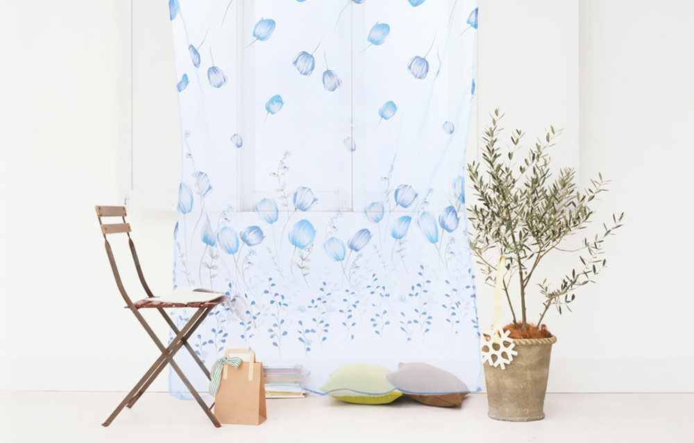 100 x 200cm Chiffon Gauze Voile Wall Room Divider Tulip Floral Printed Window Curtain 100 x 200cm Chiffon Gauze Voile Wall Room Divider Tulip Floral Printed Window Curtain