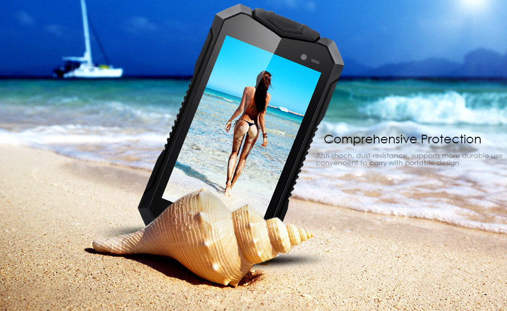 Oeina XP7700 Android 5.1 4.5 inch 3G Smartphone MTK6580 1.3GHz Quad Core 512MB RAM 8GB ROM GPS Dustproof Shockproof Gravity Sensor