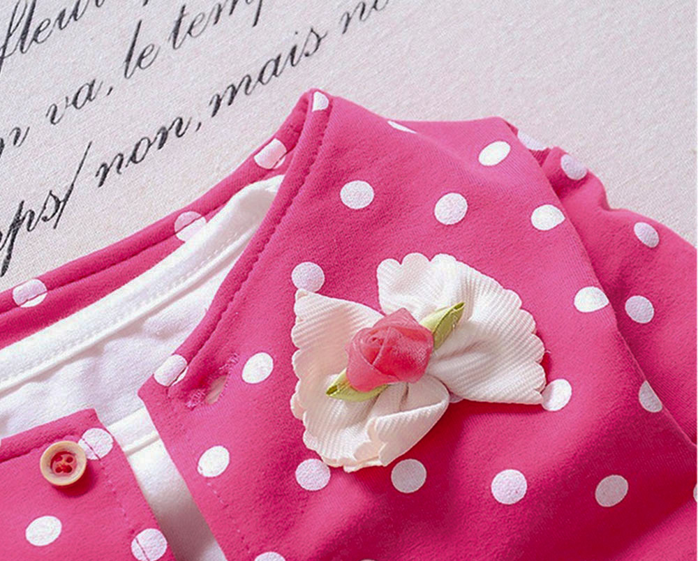 3pcs Lovely Girls Long Sleeve Tops / Coat / Trousers