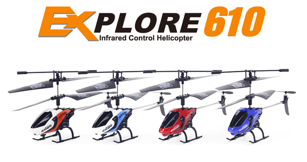 FQ777 610 3.5CH 6-Axis Gyro RTF Infrared Control Helicopter Aircraft Toy FQ777 610 3.5CH 6-Axis Gyro RTF Infrared Control Helicopter Aircraft Toy