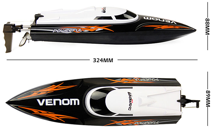 UDI 001 Tempo Power Venom 2.4G RC Boat with Auto Rectifying Deviation Direction Function UDI 001 Tempo Power Venom 2.4G RC Boat with Auto Rectifying Deviation Direction Function