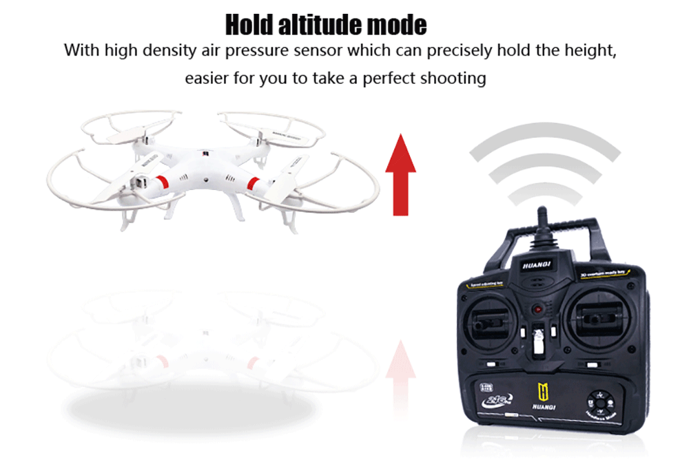 Huanqi 898C 2.4G 4CH 6-Axis Gyro RTF Remote Control Quadcopter Huanqi 898C 2.4G 4CH 6-Axis Gyro RTF Remote Control Quadcopter
