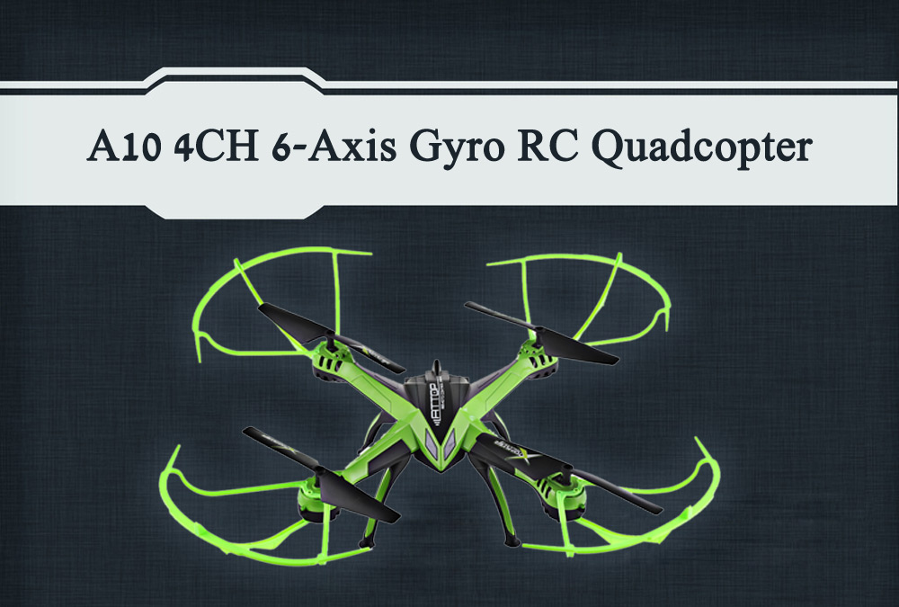 Attop A10 4CH 6-Axis Gyro 2.0MP Camera RC Quadcopter