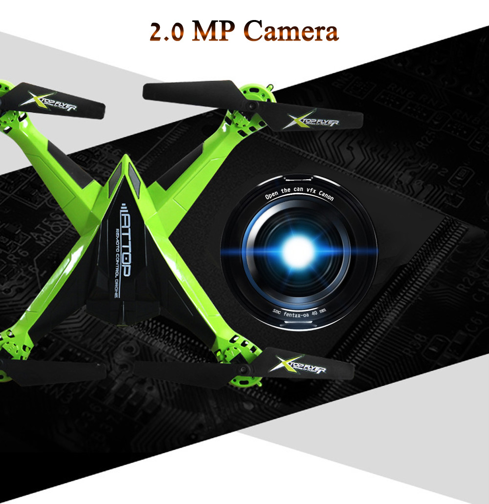 Attop A10 4CH 6-Axis Gyro 2.0MP Camera RC Quadcopter