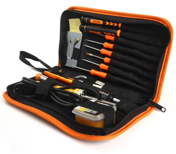 JAKEMY JM-P03 16 in 1 Electric Soldering Iron Flux Kit DIY Welding Tool Set
