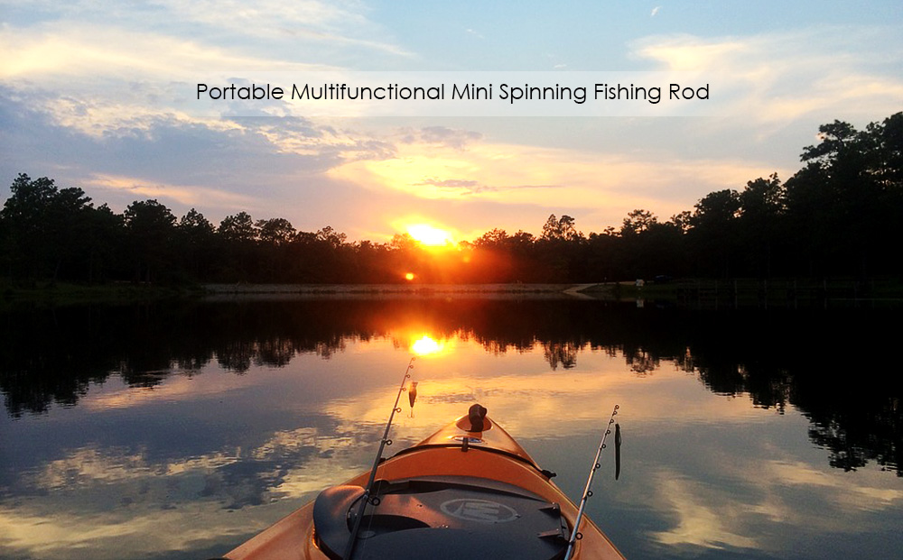 LEO Portable Multifunctional Mini Fishing Rod Spinning Fish Hand Tackle LEO Portable Multifunctional Mini Fishing Rod Spinning Fish Hand Tackle
